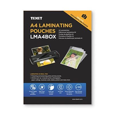 Texet A4 Laminating Pouches LMA4BOX