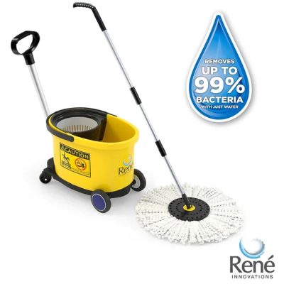 Spin Mop Papa Commercial Cleaning System Mop and Bucket