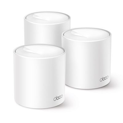 TP Link AX1500 Home Mesh Wi-Fi 6 System - 3 pack DECO X1500(3-PACK)