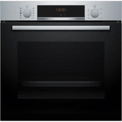 Bosch Series 4 Built-in Oven with Added Steam Function 60 x 60cm HQA534BS3B - Stainless Steel