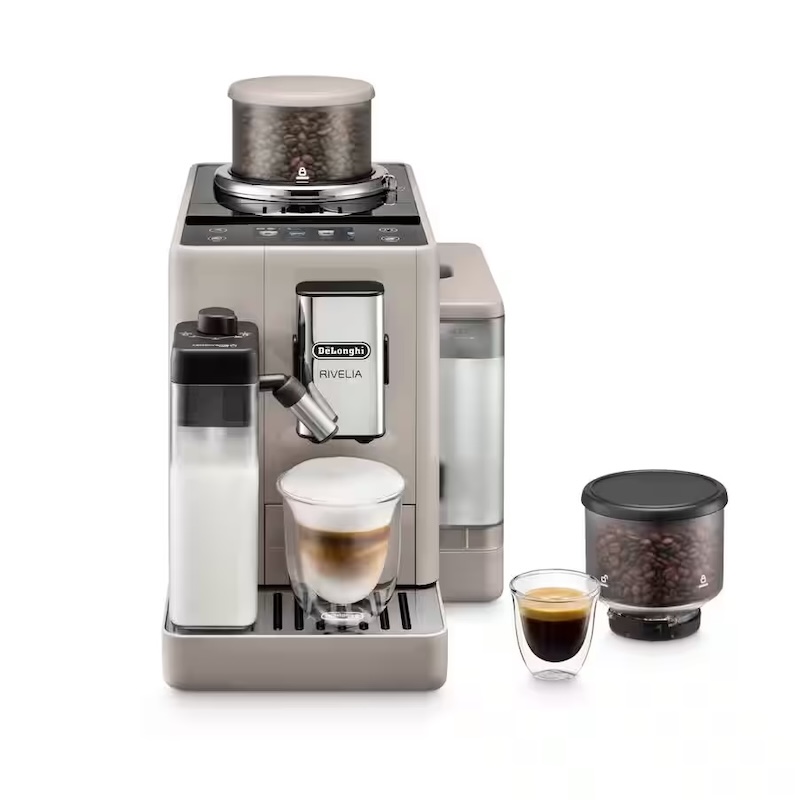 DeLonghi Rivelia Sand Beige Automatic Coffee Maker EXAM440.55.BG