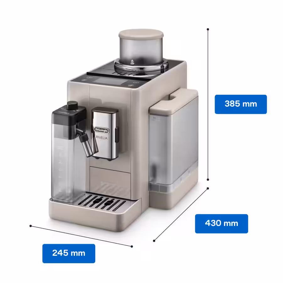 DeLonghi Rivelia Sand Beige Automatic Coffee Maker EXAM440.55.BG