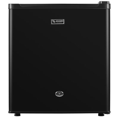 ADAMO BC50BK Table Top Fridge with Ice Box & Lock - Black