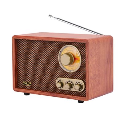 Adler AD1171 Retro Radio with Bluetooth
