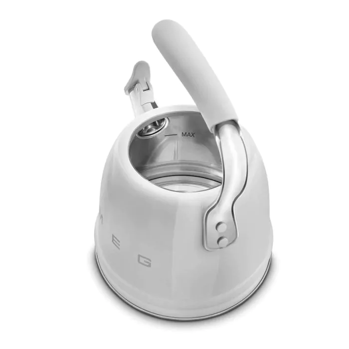 Smeg WKF01SS 50's Retro Style Whistling Kettle - Stainless Steel