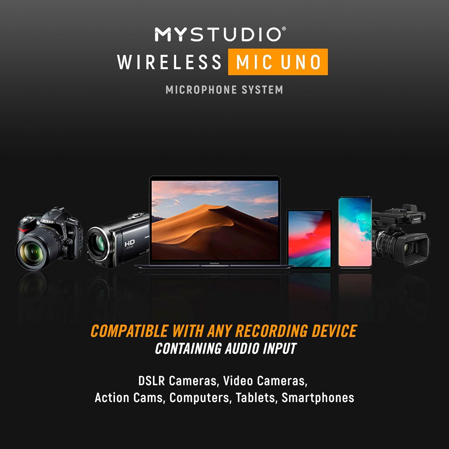 MyStudio Wireless Mic Uno Wireless Microphone System - Expert Portlaoise