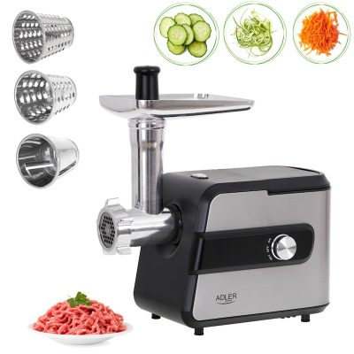 Adler AD 4813 Meat Mincer with Shredder