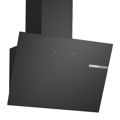 Bosch Series 2 Wall-Mounted Cooker Hood 60 cm Clear Glass - Black