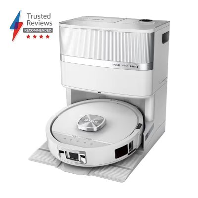 Shark PowerDetect UV Reveal 2-in-1 Vac & Mop Robot Vacuum RV3000XEUKWH – White