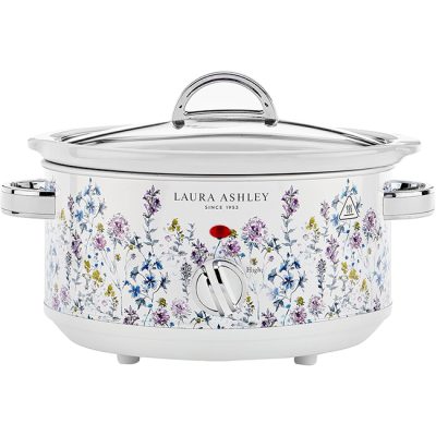 Laura Ashley 3.5L Electric Slow Cooker VQSLWC3LLAWMUK – Wild Meadow Floral Print