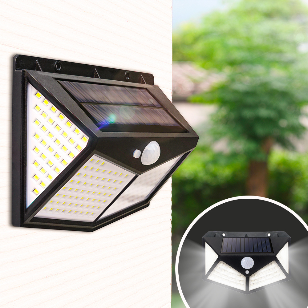 Forever Light SUNARI FLS-65 Solar Lamp | 100 SMD LED 6W 480lm PIR Outdoor Light