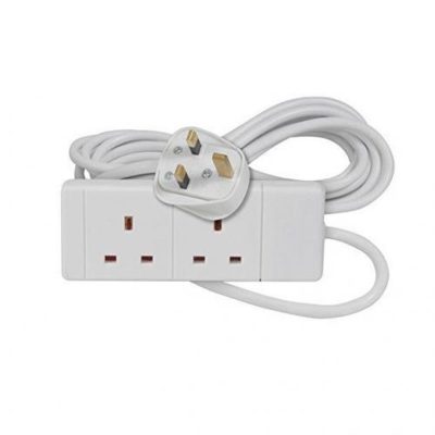 DFE 2-Gang 2m Extension Lead (13A Fused)